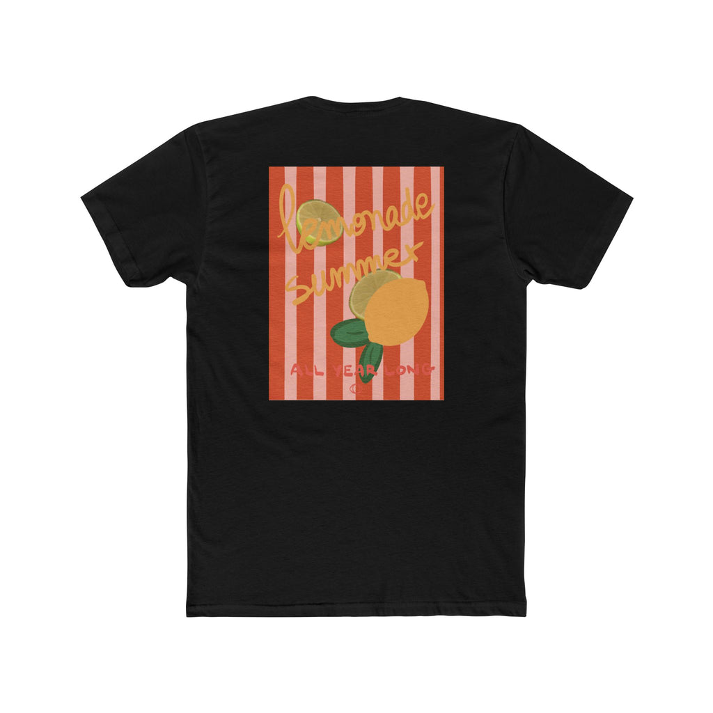 Lemonade Summer Tee — Retro Citrus Graphic T-Shirt