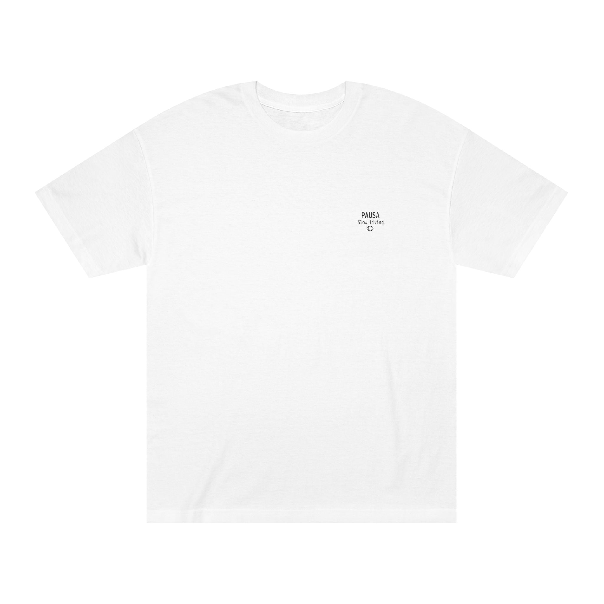Minimal Pocket Tee "Pausa Slow living" – T-Shirt