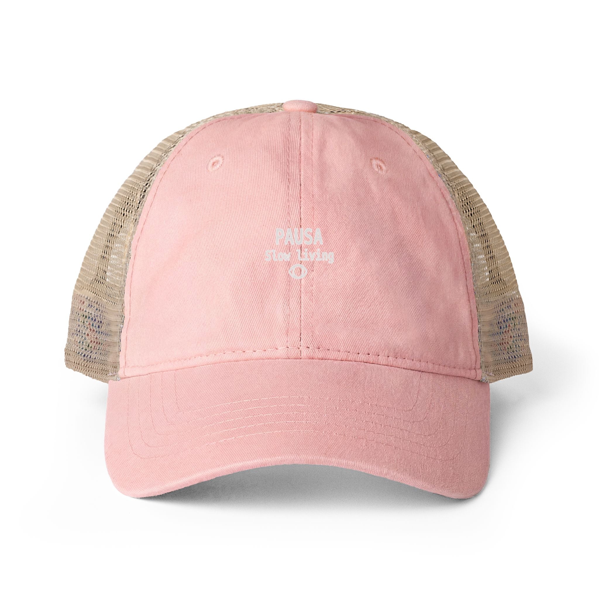 Women's Washed Mesh-Back Cap