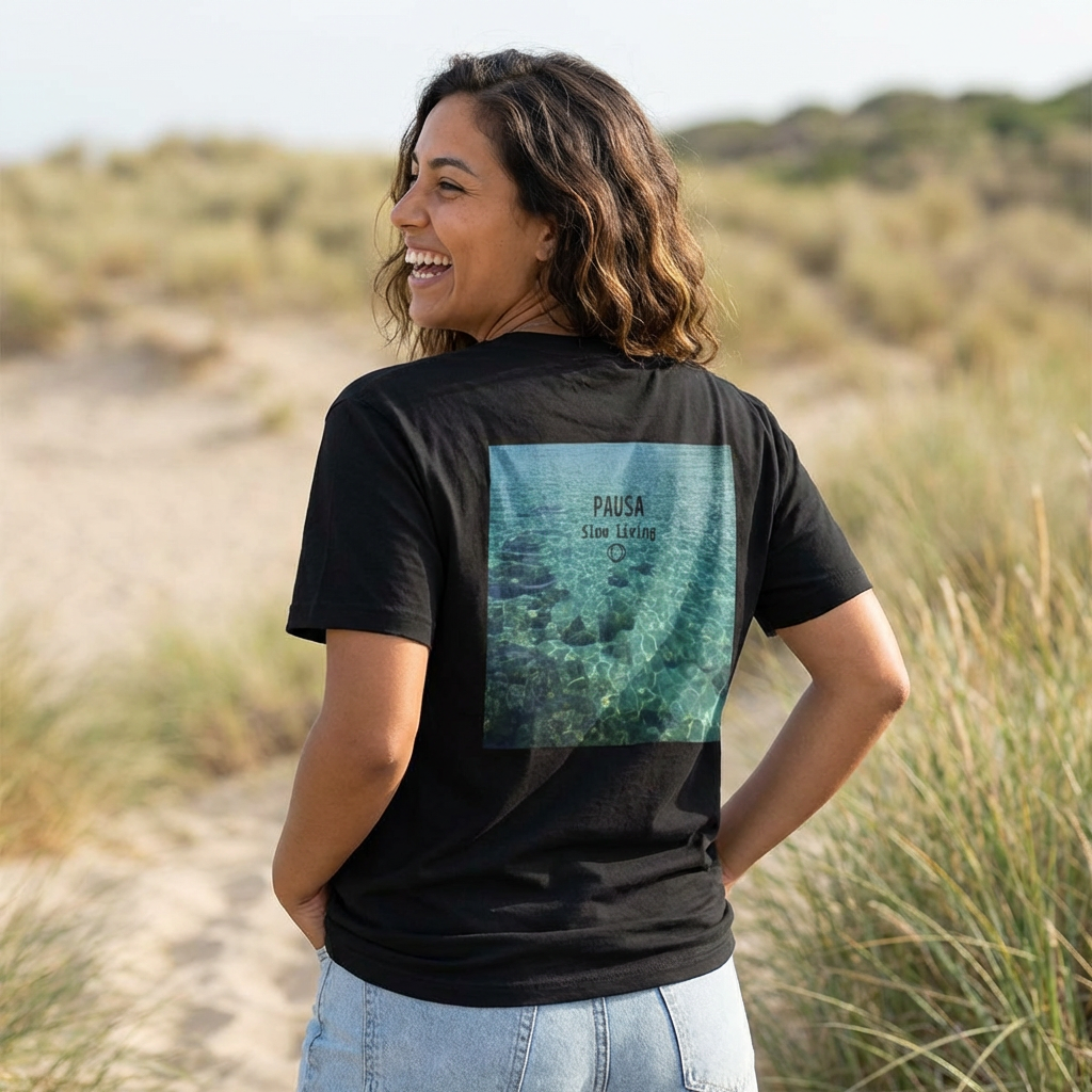 Pausa "Slow Living" Ocean Photo Tee