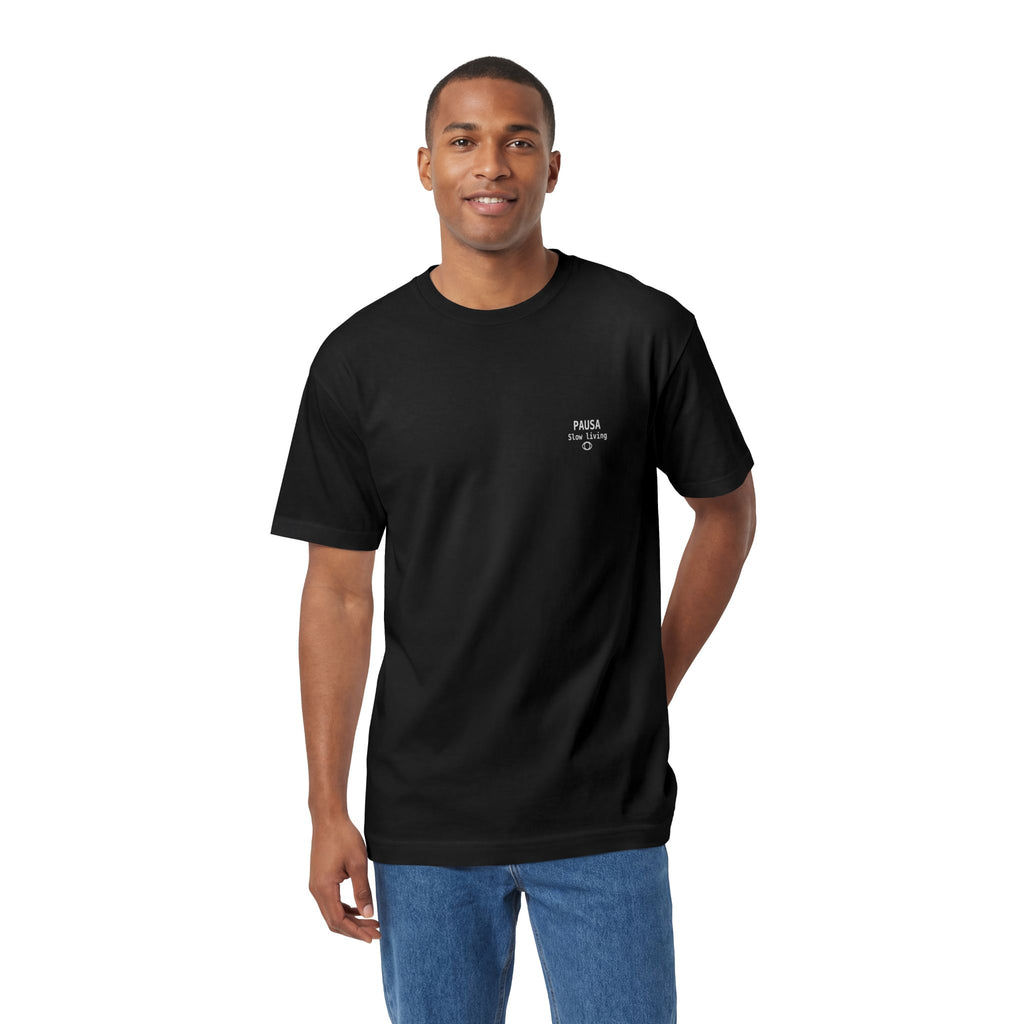 Minimal Pocket Tee "Pausa Slow living" – T-Shirt