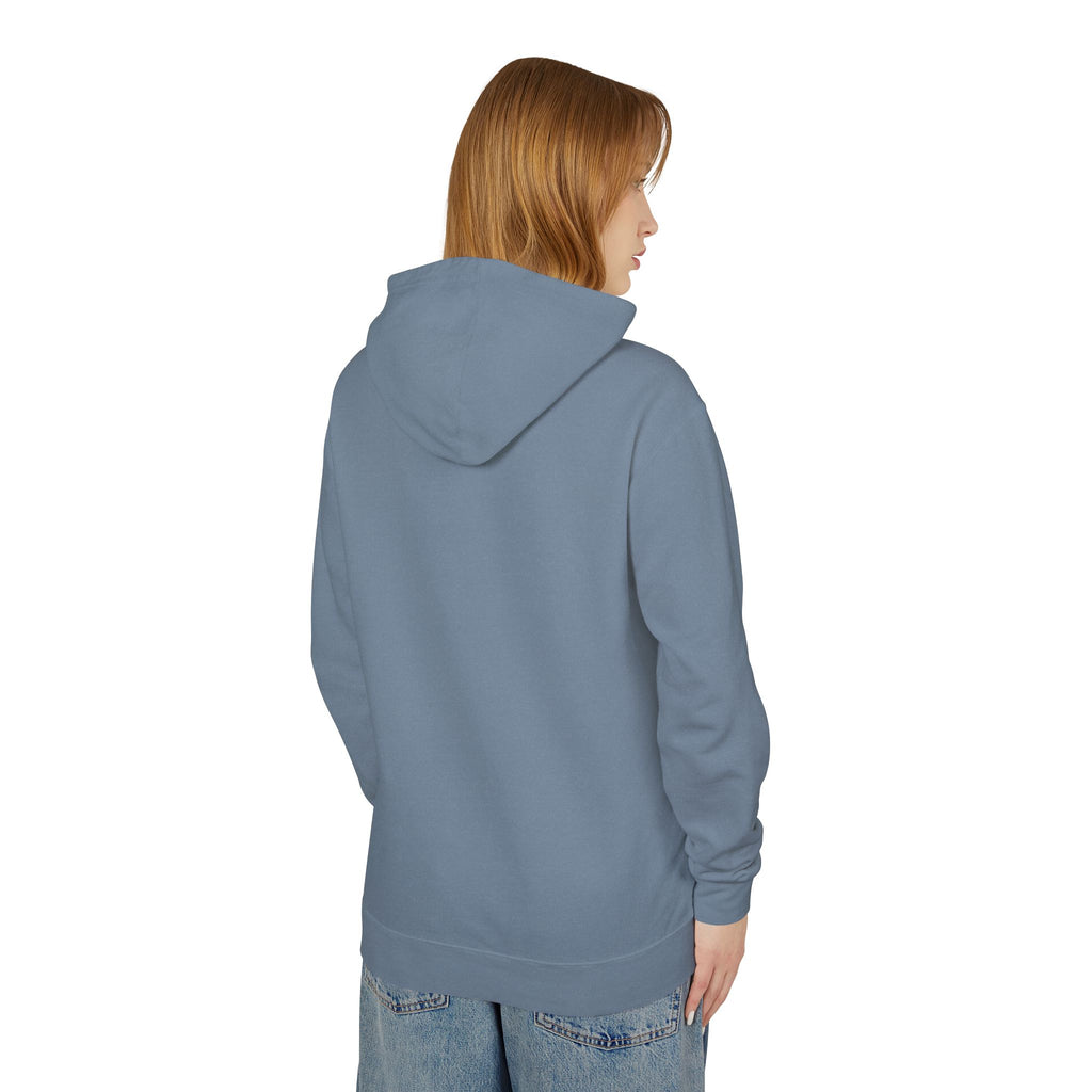 Minimal 'Good Vibes' Hoodie — Lightweight Casual Pullover