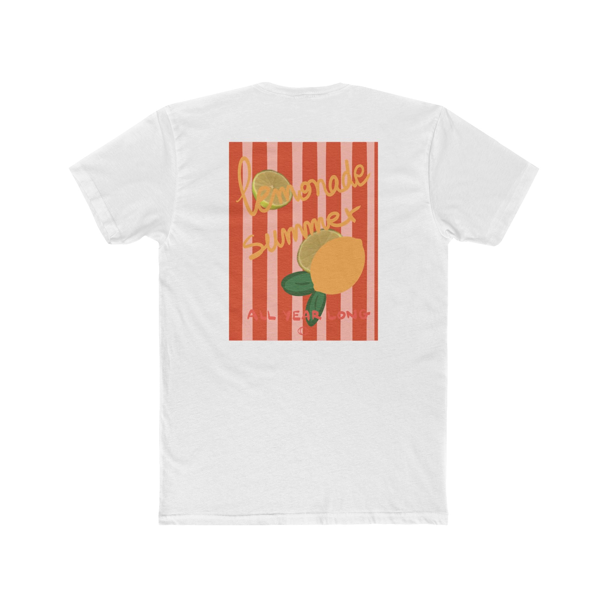 Lemonade Summer Tee — Retro Citrus Graphic T-Shirt