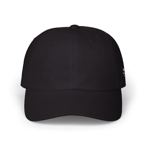 Classic Black Cap — Adjustable Black Baseball Hat